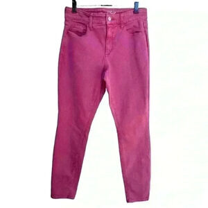 Universal Thread Berry Red High-Rise Skinny Jeans Size 4/27R